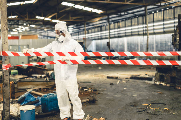 Professional Infectious Disease Decontamination technician working in Morrison, IL